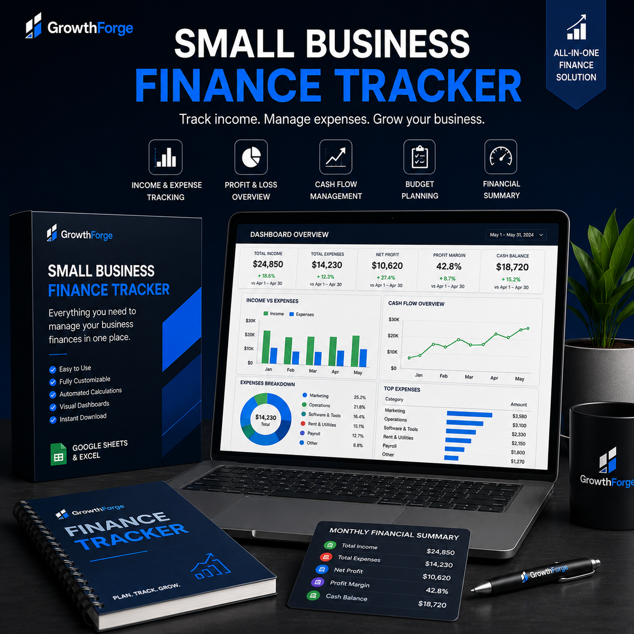 Small Business Finance Tracker